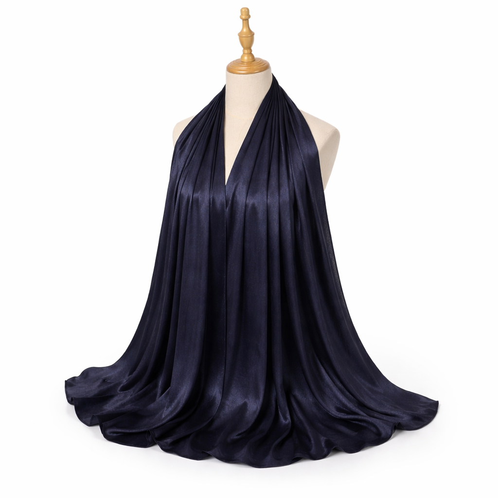 Foulard Satin Effet Soie