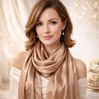 Foulard Satin Effet Soie
