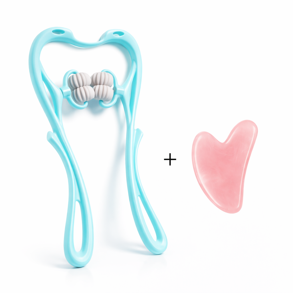 Masseur Manuel 6 Roues Nuque & Corps