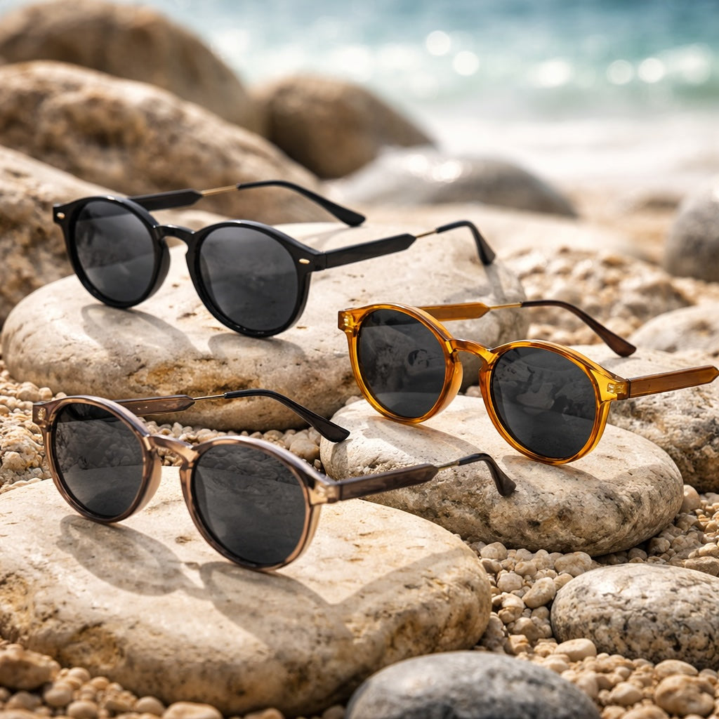 Lunettes de Soleil Géométriques
