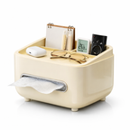 Boîte de Rangement Décorative Crème