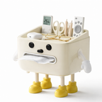 Boîte de Rangement Décorative Crème