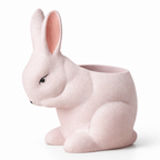 Pot de Fleurs Lapin Décoratif en Céramique