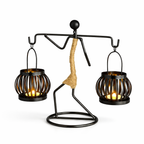 Bougeoir Nordique en Fer