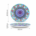 Collection Bohème en Céramique Émaillée