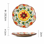 Collection Bohème en Céramique Émaillée