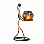 Bougeoir Nordique en Fer