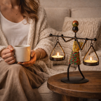 Bougeoir Nordique en Fer