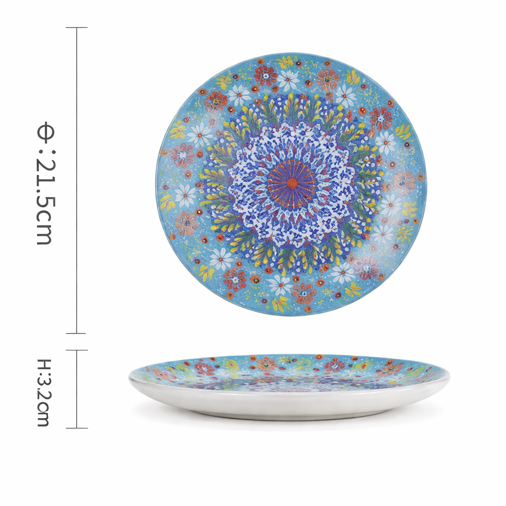 Collection Bohème en Céramique Émaillée