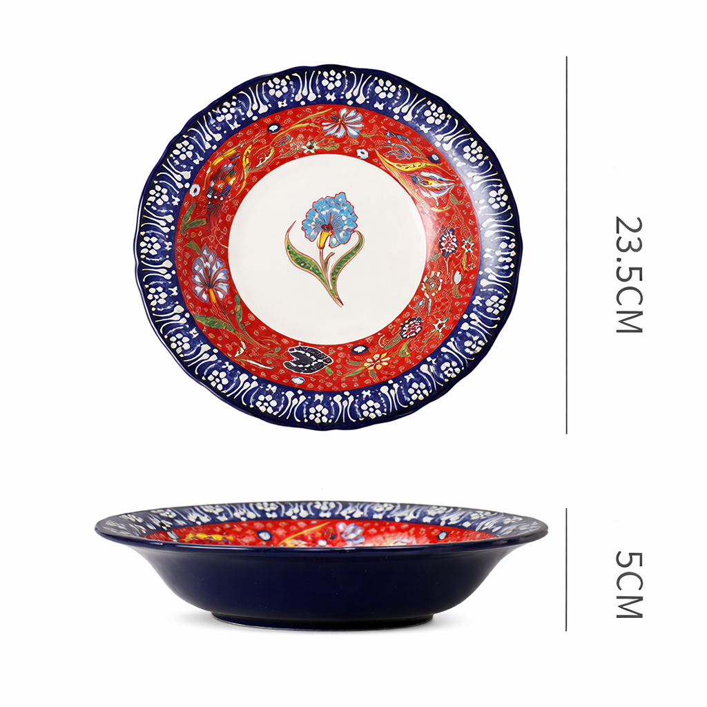 Collection Bohème en Céramique Émaillée