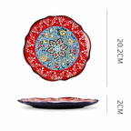 Collection Bohème en Céramique Émaillée