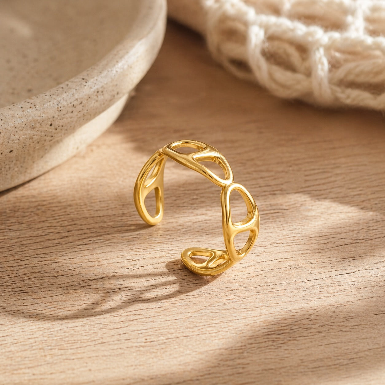 Bague Ajourée