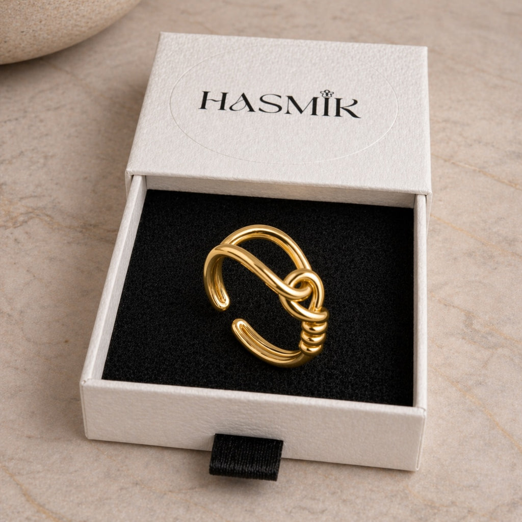 Bague Torsadée