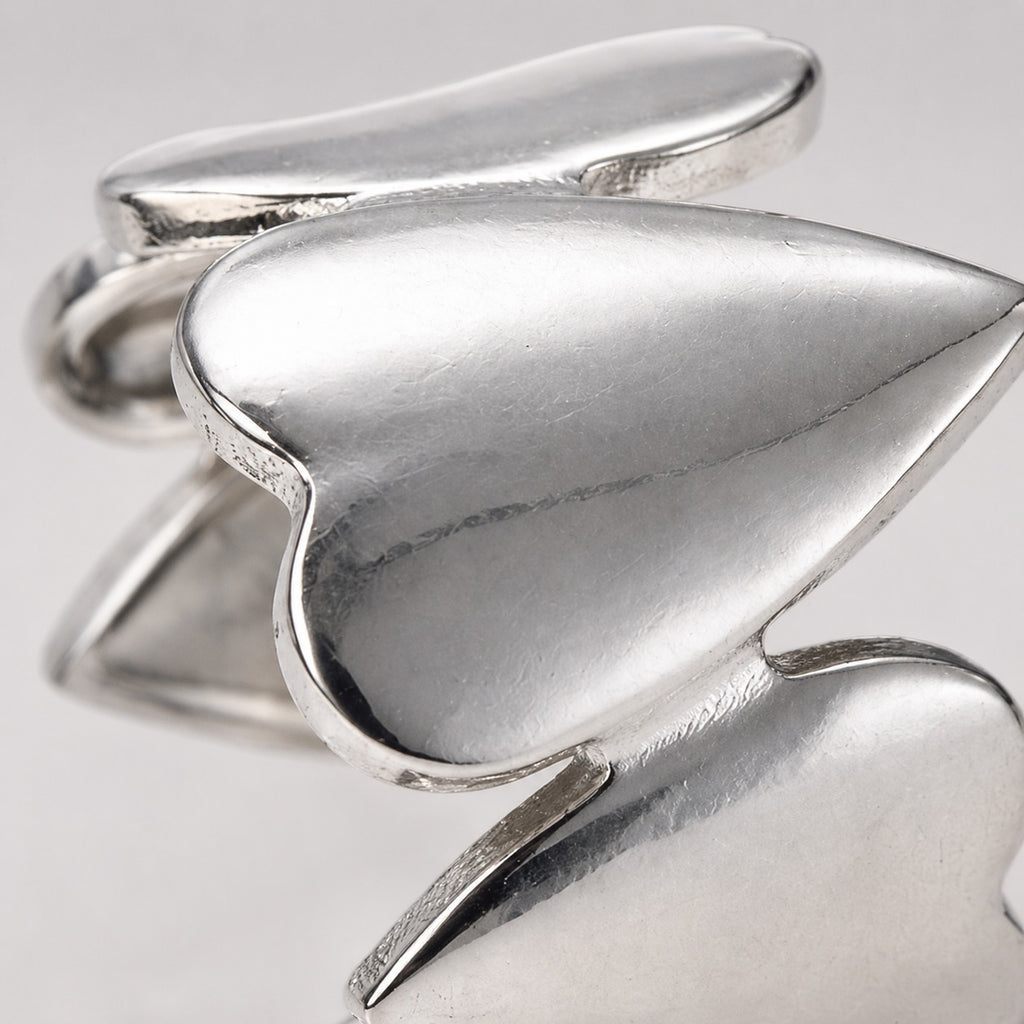 Bague Cœur Moderne