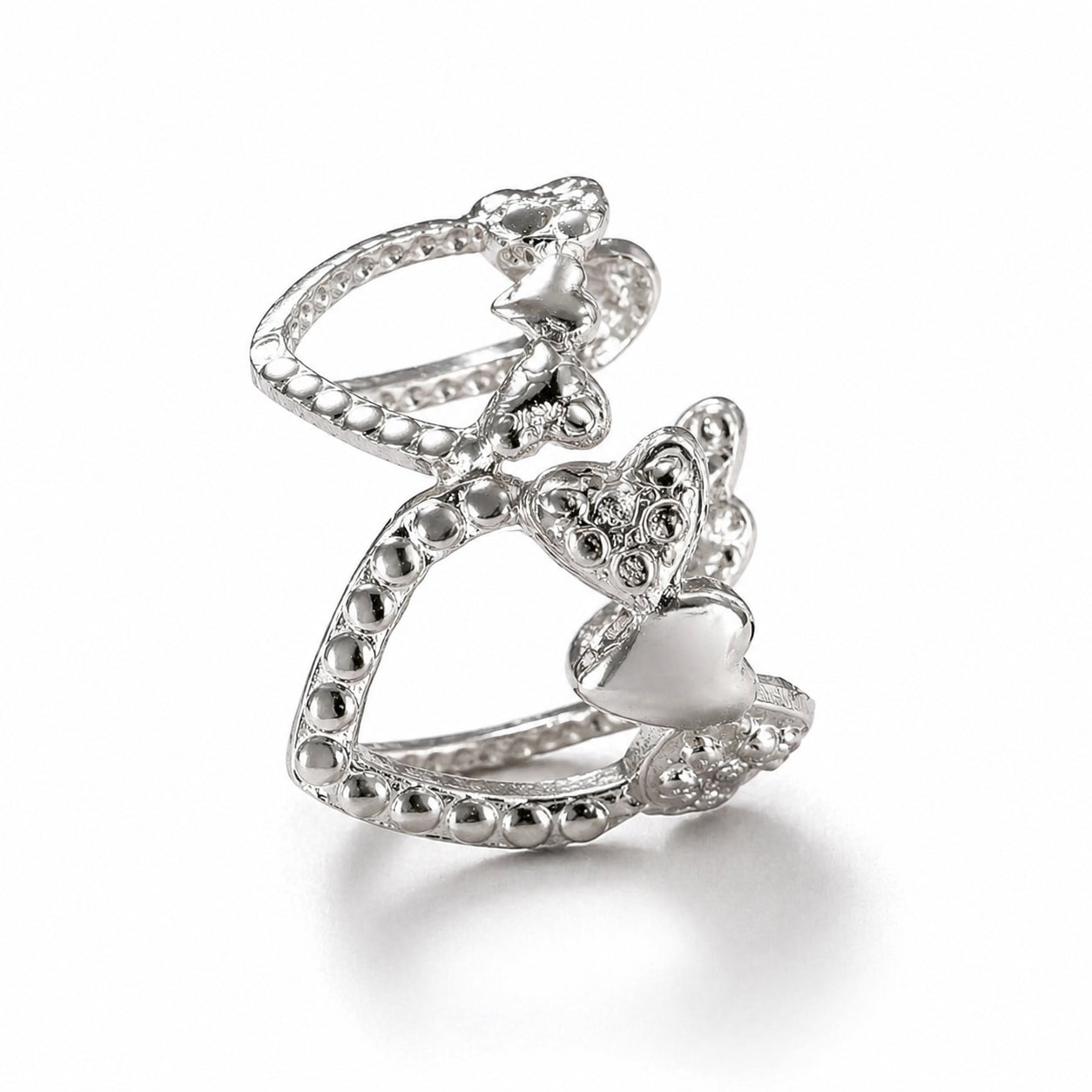 Bague Cœur Sculpté