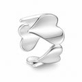Bague coeurs lisses