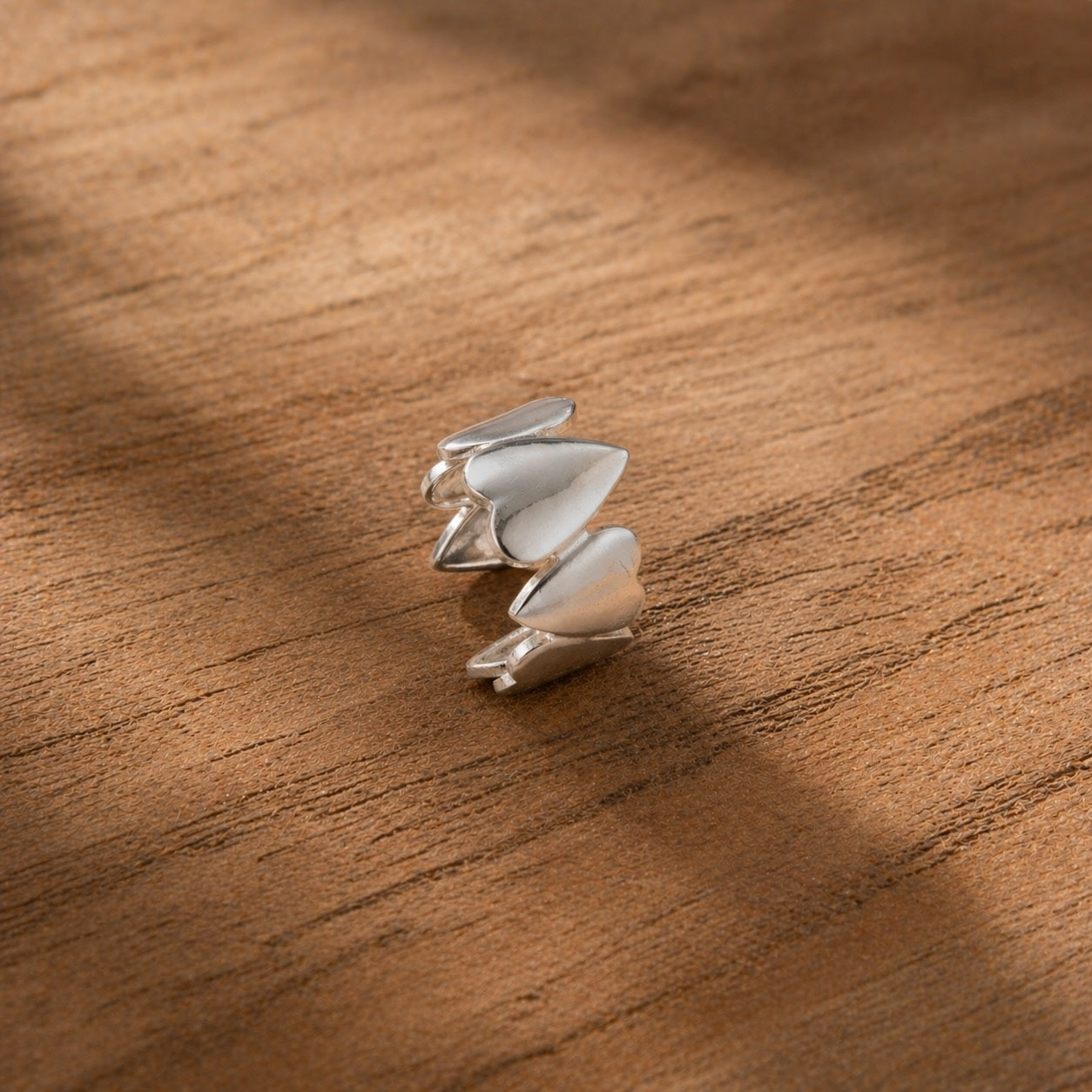 Bague Cœur Moderne