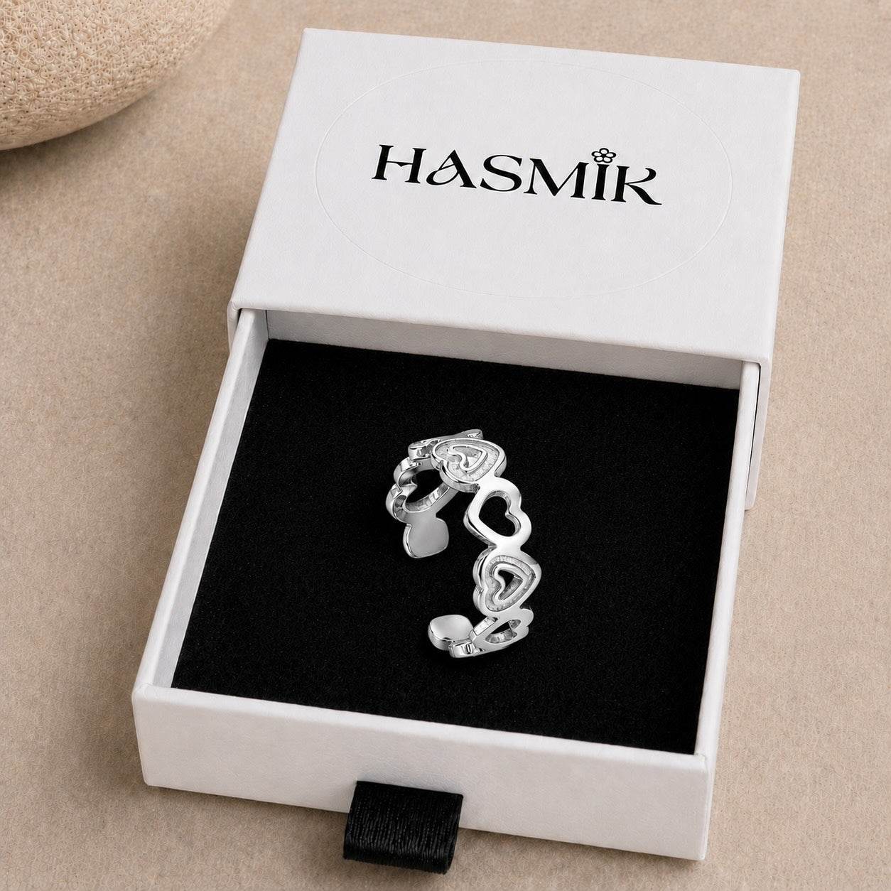 Bague 2 Cœurs