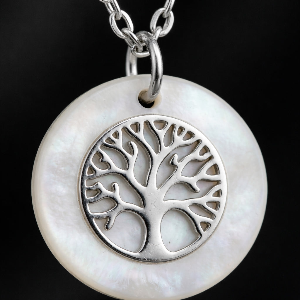 Collier Arbre de Vie Nacré