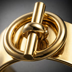 Bague Ajustable Cercle Entrelacé