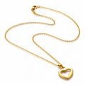 Collier Cœur Ajouré