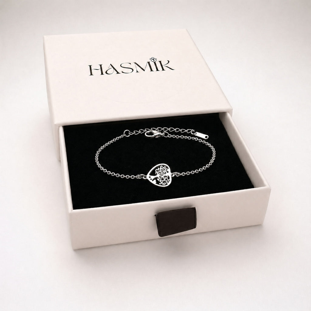 Bracelet Cœur Filigrané