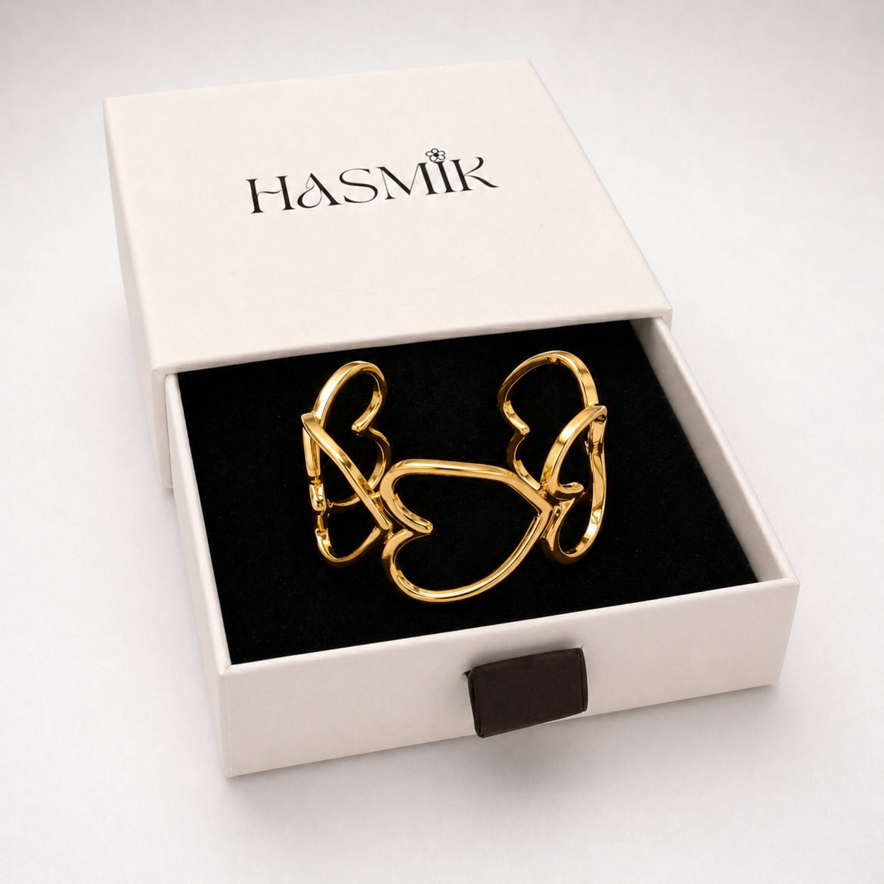Bague Ajustable Design Organique