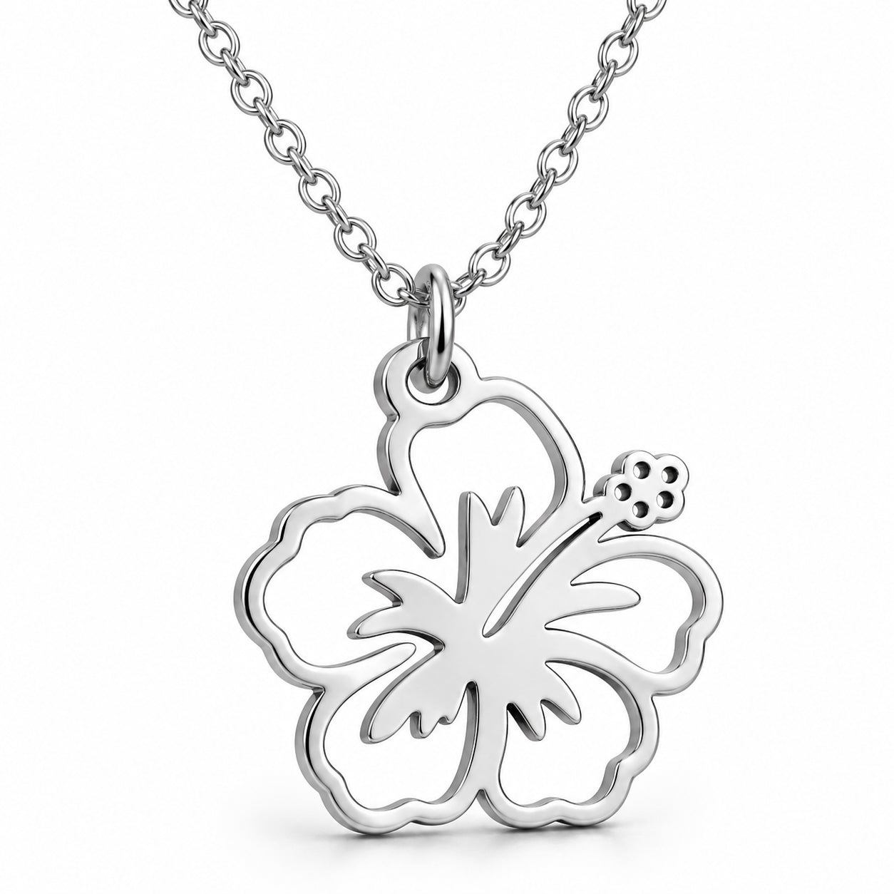 collier-fleur-hibiscus-dore-argente