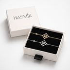 Bracelet Éclat Zircon Géométrique