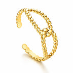 Bague Texturée