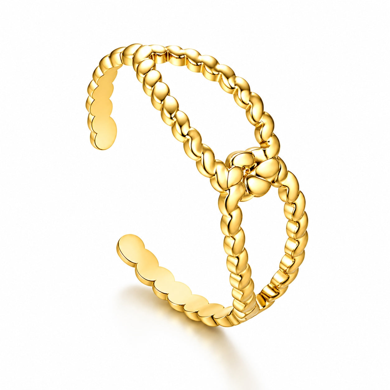 Bague Texturée