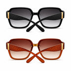 Lunettes Oversize Matelassées