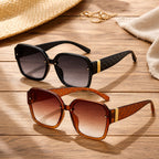 Lunettes Oversize Matelassées
