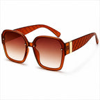Lunettes Oversize Matelassées