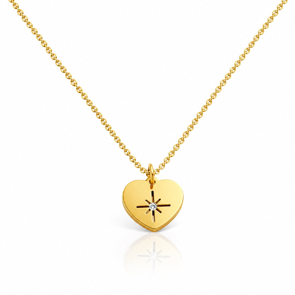 Collier Cœur Étoilé