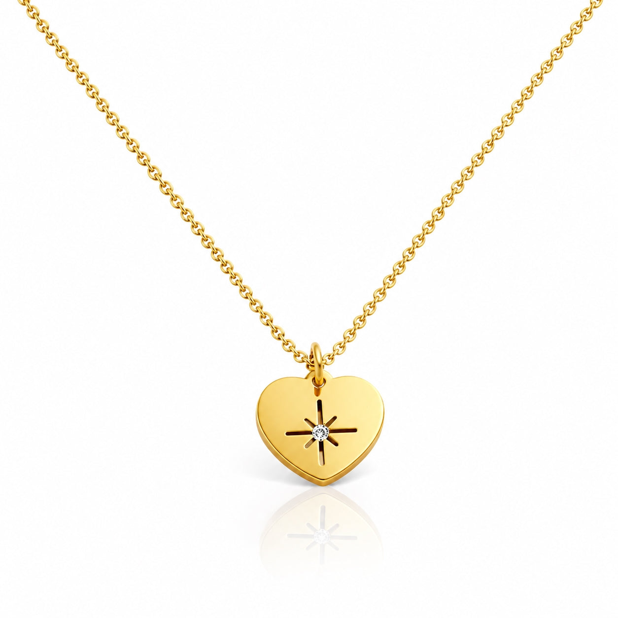 Collier Cœur Étoilé
