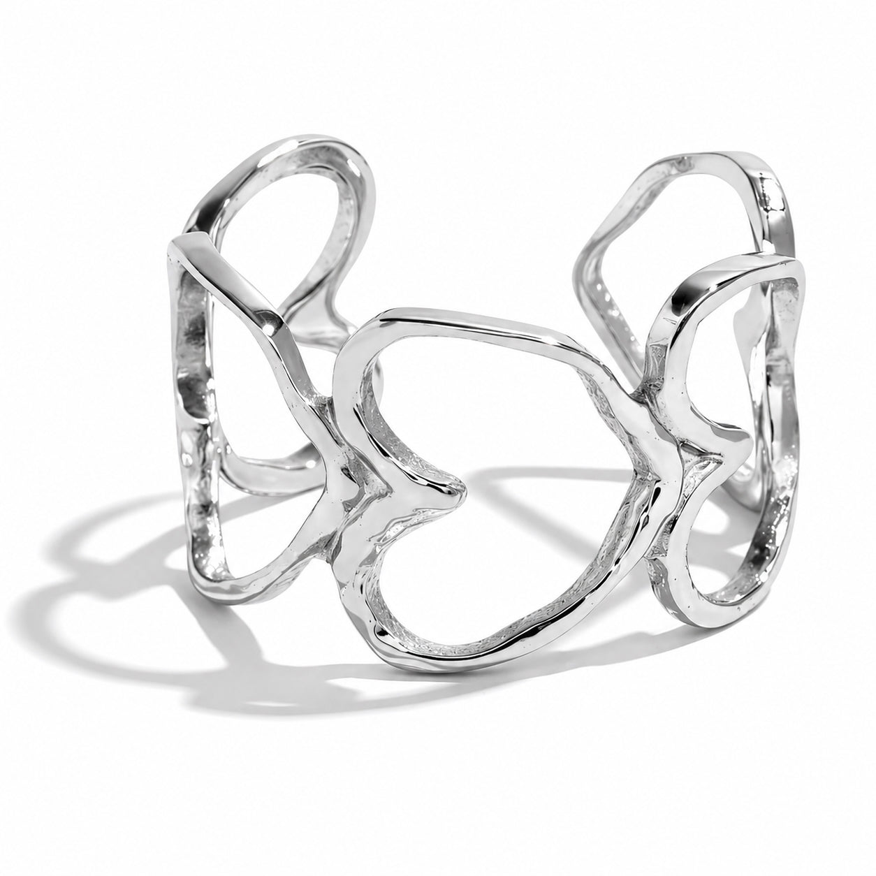 Bague Ajustable Design Organique