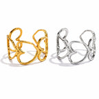 Bague Ajustable Design Organique