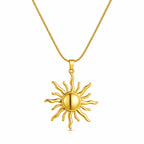 Collier Soleil Doré