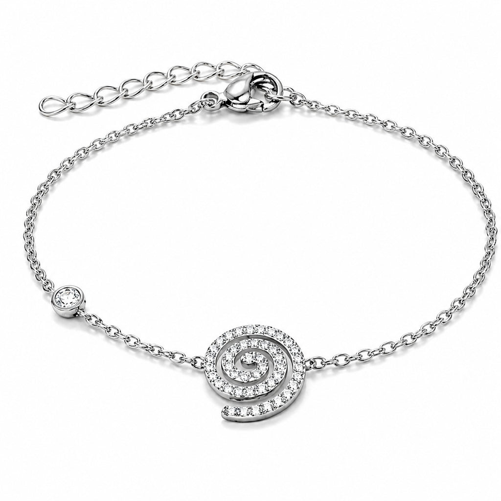 Bracelet Spirale Zircon