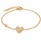 Bracelet Cœur Zircon