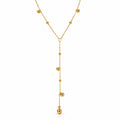 Collier lariat perles