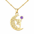 Collier Lune Mystique