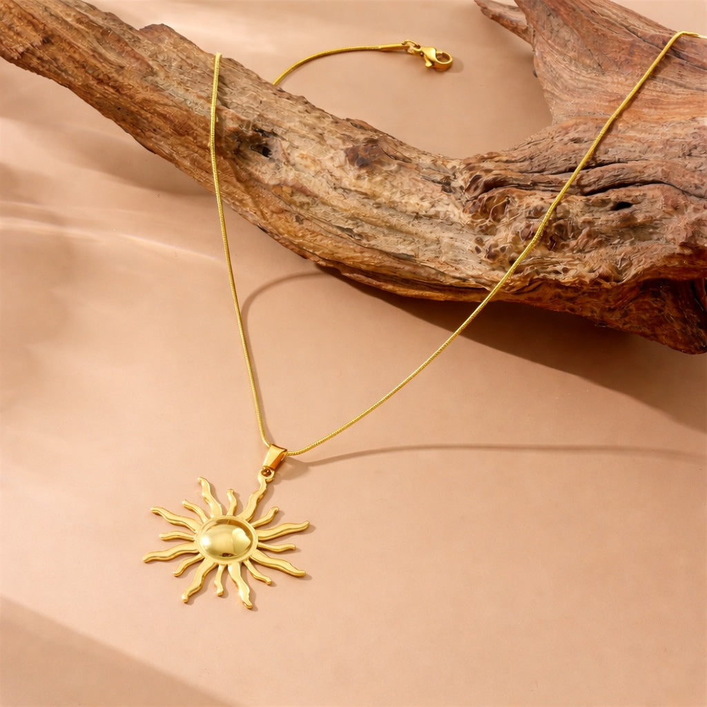 Collier Soleil Doré