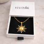 Collier Soleil Doré
