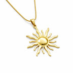 Collier Soleil Doré