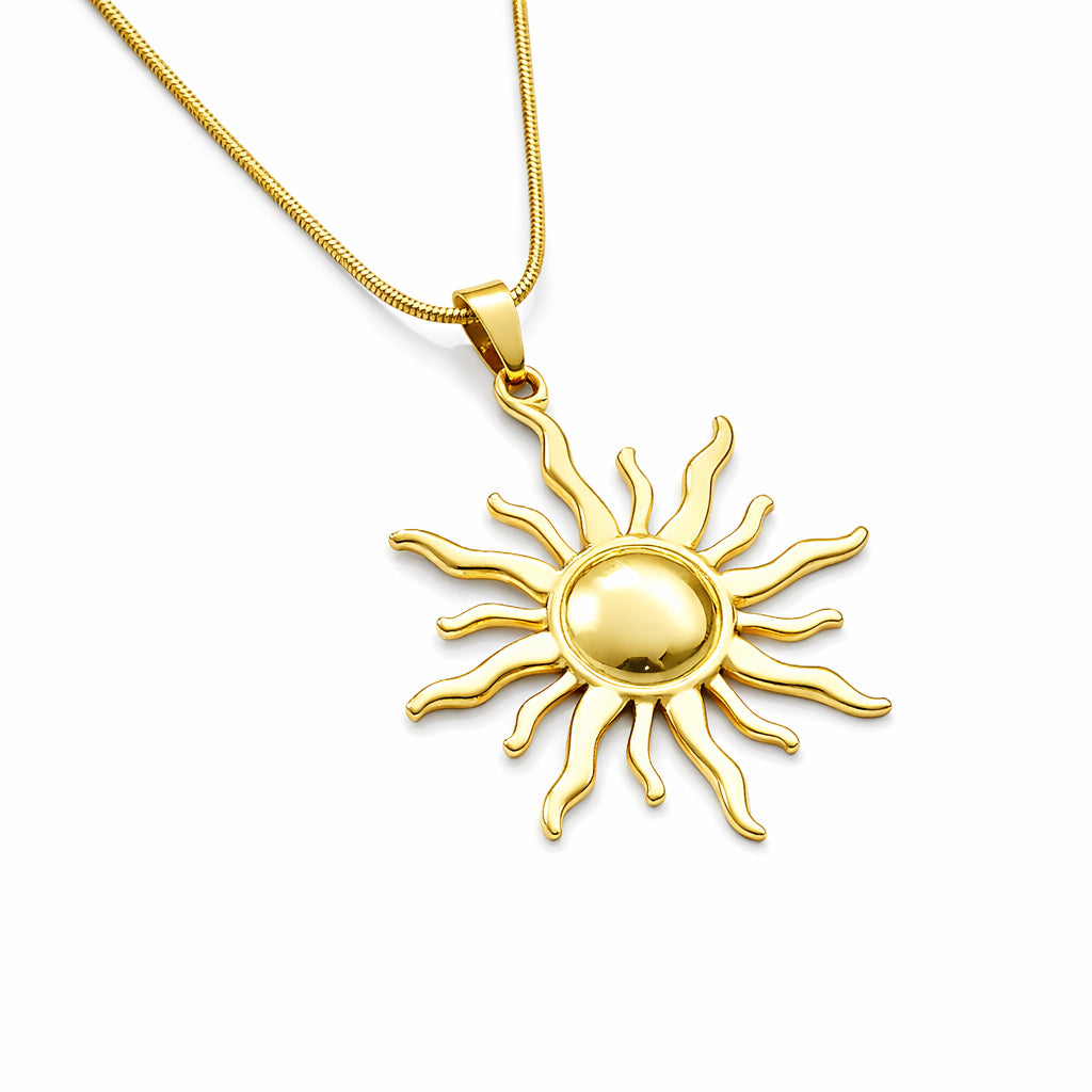 Collier Soleil Doré