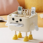 Boîte de Rangement Décorative Crème