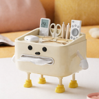 Boîte de Rangement Décorative Crème