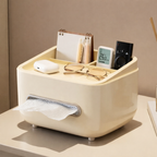 Boîte de Rangement Décorative Crème